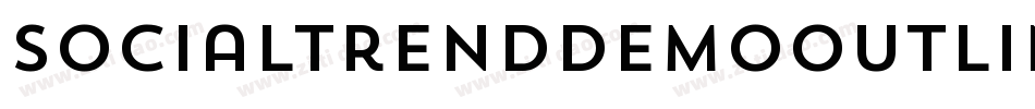 SocialTrendDemoOutline-Yzy1j字体转换