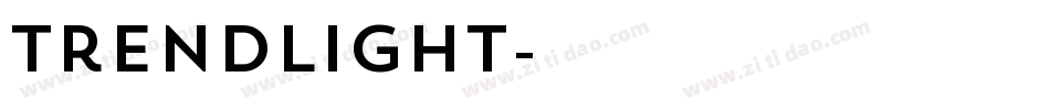 TrendLight字体转换