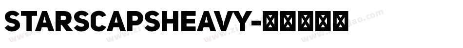 StarsCapsHeavy字体转换