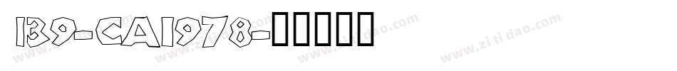 139-CAI978字体转换