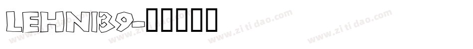 LEHN139字体转换