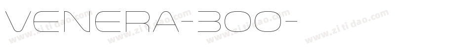 Venera-300字体转换