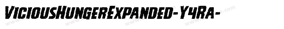 ViciousHungerExpanded-Y4Ra字体转换