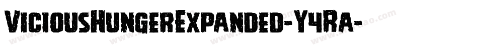 ViciousHungerExpanded-Y4Ra字体转换
