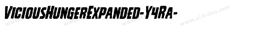 ViciousHungerExpanded-Y4Ra字体转换