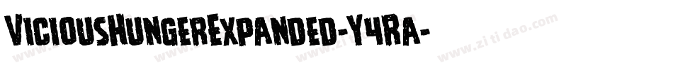 ViciousHungerExpanded-Y4Ra字体转换