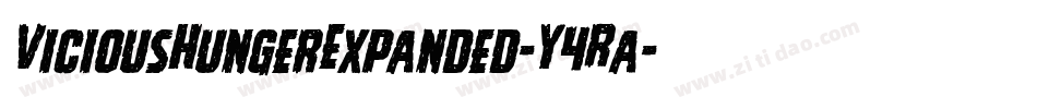 ViciousHungerExpanded-Y4Ra字体转换