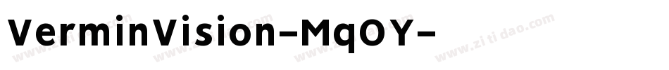 VerminVision-MqOY字体转换