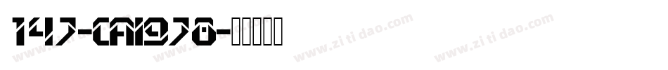 147-CAI978字体转换