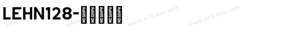 LEHN128字体转换