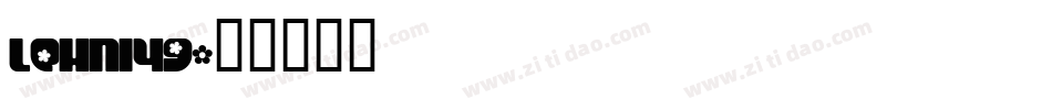 LEHN149字体转换