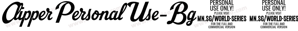 ClipperPersonalUse-Bg13字体转换