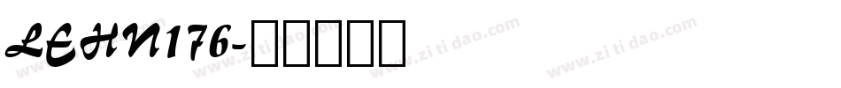 LEHN176字体转换