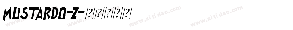 mustardo-2字体转换