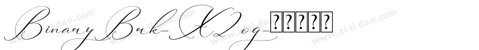 BinaryBrk-X2og字体转换 BinaryBrk-X2og字体转换