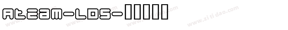 Ateam-ld5字体转换