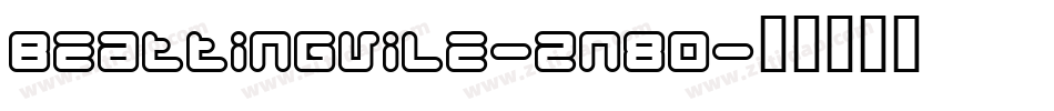 Beattingvile-zn80字体转换