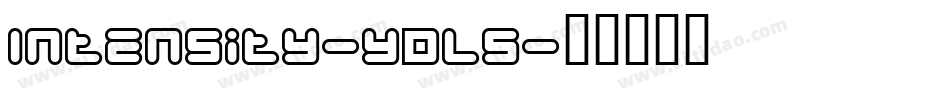 Intensity-ydl5字体转换