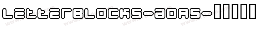 Letterblocks-aoA5字体转换