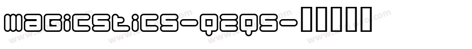 Magicstics-qeq5字体转换
