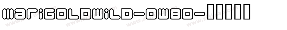 Marigoldwild-ow80字体转换