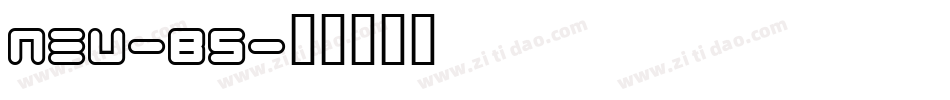 NEU-B5字体转换