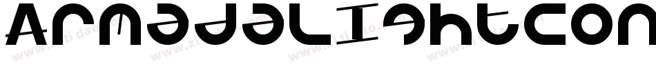 ArmadaLightCondensed字体转换