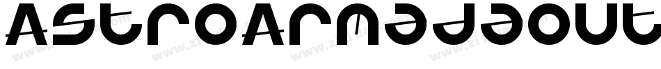 AstroArmadaOutlineIt字体转换