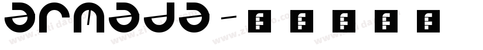armada字体转换