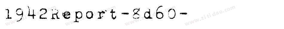 1942Report-8d60字体转换