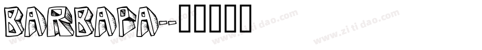 BARBAPA-字体转换