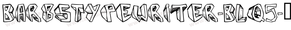 BarbsTypewriter-BLq5字体转换