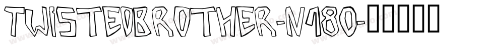TwistedBrother-n18O字体转换