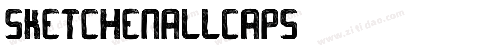 SketchenAllcaps字体转换