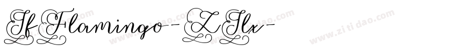 JfFlamingo-ZJlx字体转换