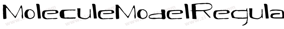MoleculeModelRegularE-2gW3字体转换