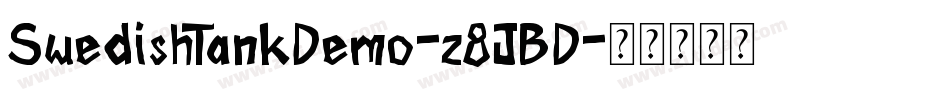 SwedishTankDemo-z8JBD字体转换