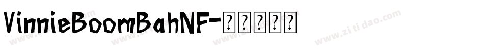 VinnieBoomBahNF字体转换
