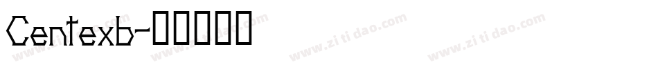 Centexb字体转换