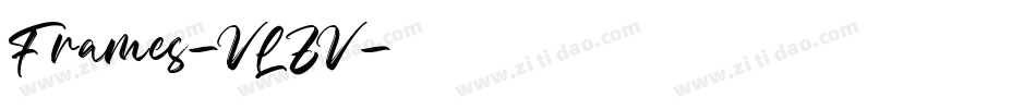 Frames-VLZV字体转换