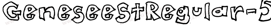 GeneseeStRegular-5ERa字体转换