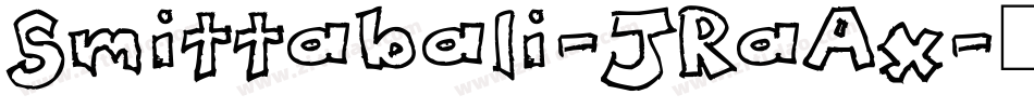Smittabali-JRaAx字体转换
