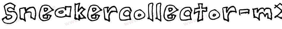 Sneakercollector-mXRa字体转换