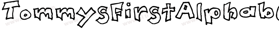 TommysFirstAlphabet-axRa字体转换