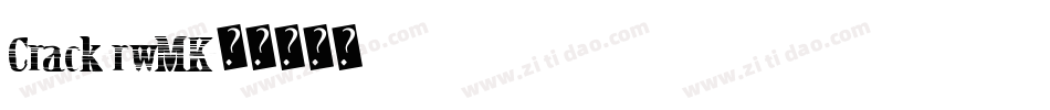 Crack-rwMK字体转换