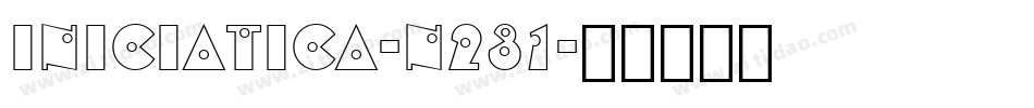 Iniciatica-n231字体转换