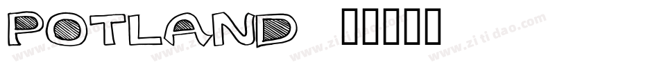 PotLand字体转换