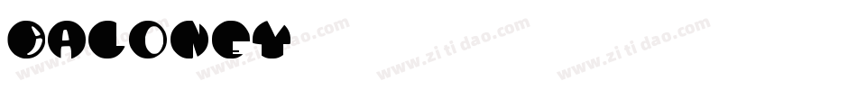 Baloney字体转换