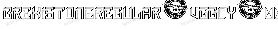 BrexiStoneRegular-VGGOy字体转换