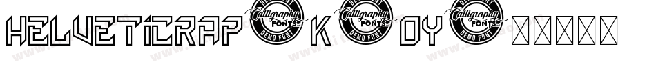 Helveticrap-K1Oy字体转换